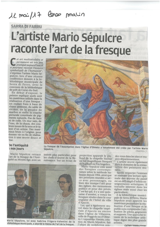 Corse matin mars avril mai 2017