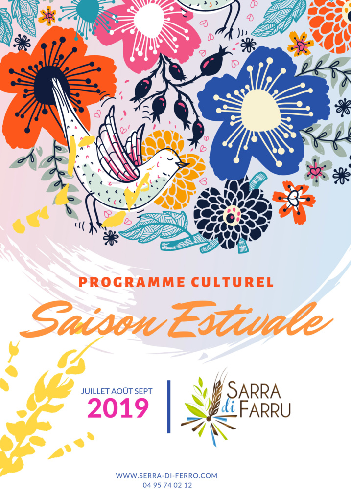 Agenda cuturel saison estivale 2019