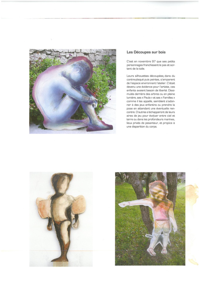 EXPOSITION DE PEINTURE DE JEAN MONESTIE DE JUIN A SEPTEMBRE 2015 A LA BIBLIOTHEQUE DE SERRA DI FERRO