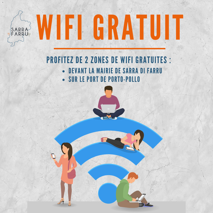 Nouveau service : wifi public gratuit ! 💻