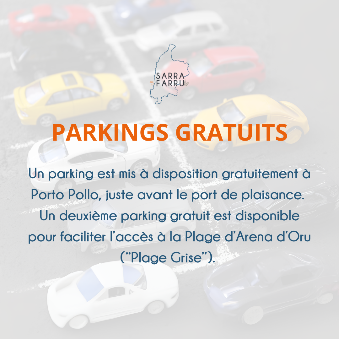 Parkings gratuits