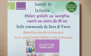 Ateliers Invechjà bè In Corsica - Du 11/10 au 29/11