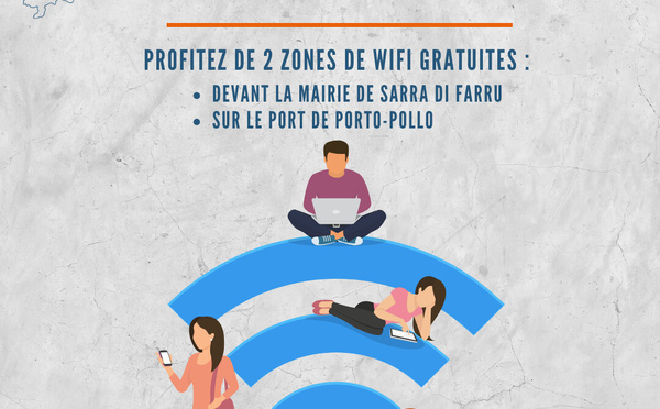 Nouveau service : wifi public gratuit ! 💻